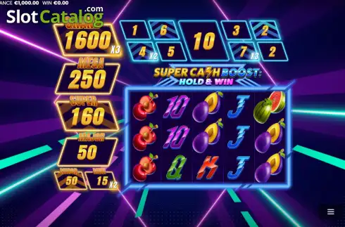 Скрин2. Super Cash Boost: Hold & Win слот