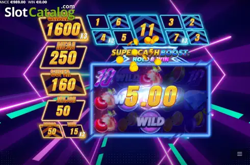 Скрин3. Super Cash Boost: Hold & Win слот