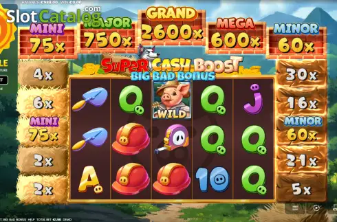 Скрин2. Super Cash Boost: Big Bad Bonus слот