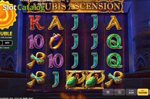 Скрин2. Anubis Ascension слот