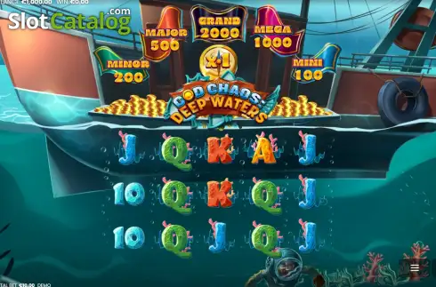 Скрин2. Cod Chaos: Deep Waters слот