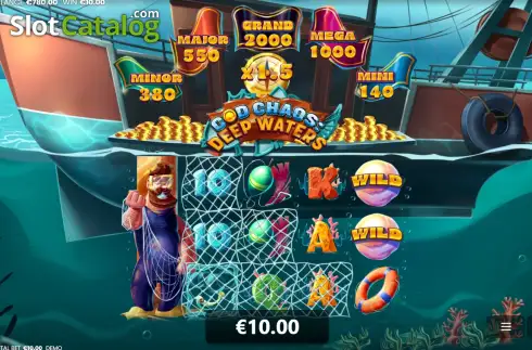 Скрин3. Cod Chaos: Deep Waters слот