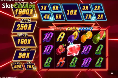 Скрин2. Mega Cash Boost слот