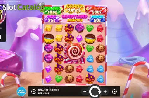 Скрин2. Candyland Jackpots слот