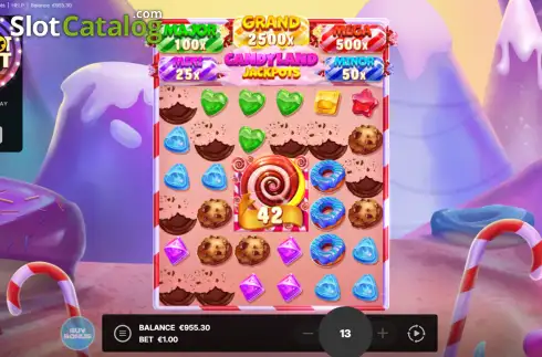 Скрин3. Candyland Jackpots слот