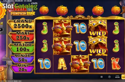Скрин2. Break the Pumpkin Bank слот