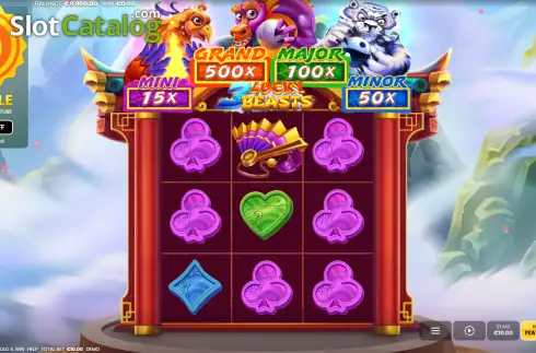 Скрин2. 3 Lucky Beasts Hold and Win слот
