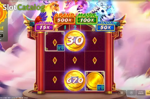 Скрин3. 3 Lucky Beasts Hold and Win слот