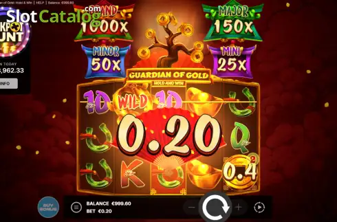 Скрин3. Guardian of Gold: Hold & Win слот