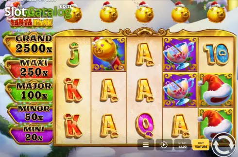 Скрин2. Break the Santa Bank слот