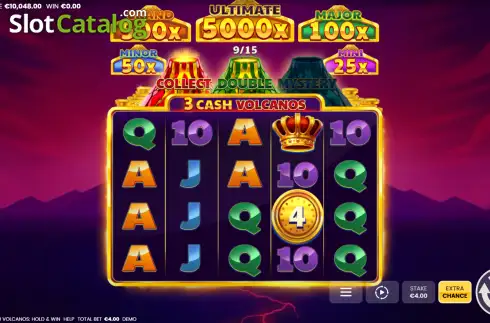 Скрин2. 3 Cash Volcanos: Hold & Win слот