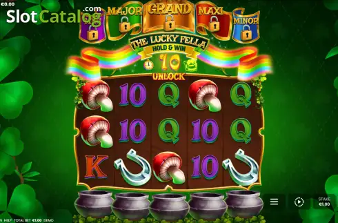 Скрин2. The Lucky Fella: Hold & Win слот