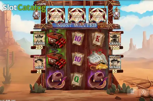 Скрин2. Most Wanted: Hold & Win слот