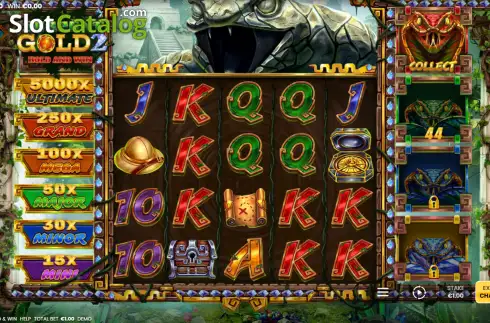 Скрин2. Serpent Gold 2 слот