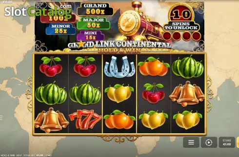 Скрин2. Grand Link Continental: Hold & Win слот