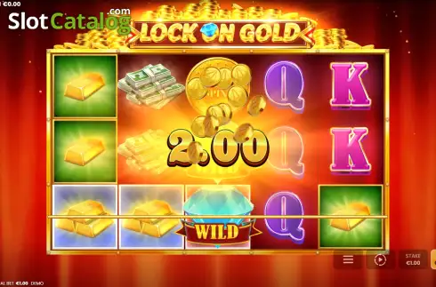 Скрин3. Lock on Gold слот