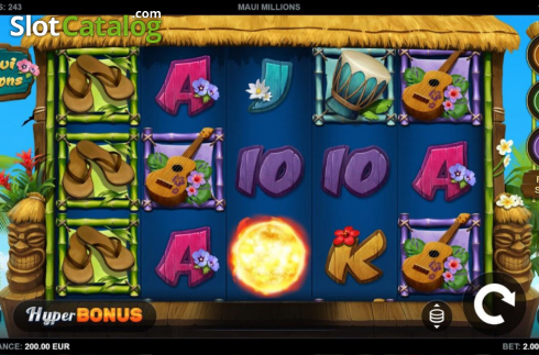 Скрин2. Maui Millions слот
