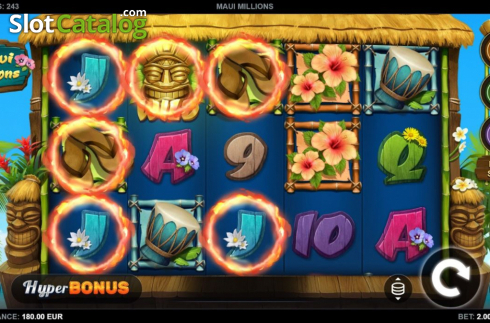 Скрин4. Maui Millions слот