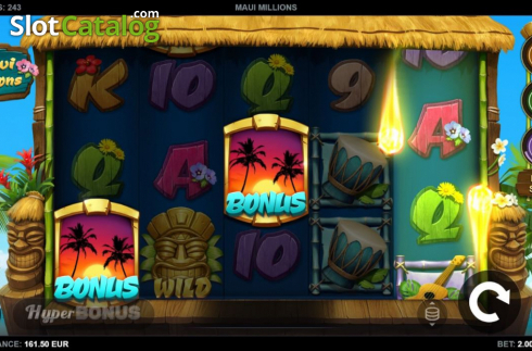 Скрин5. Maui Millions слот