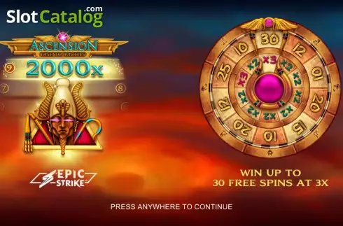 Скрин2. Ascension Rise to Riches слот