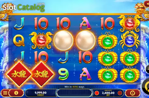 Скрин2. Dragon King of The Ocean слот