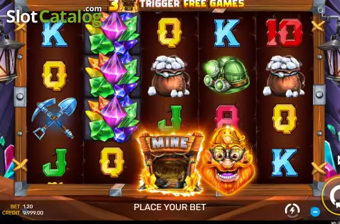 Скрин2. Wild Miner слот