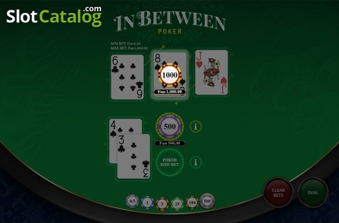 Скрин4. In Between Poker слот