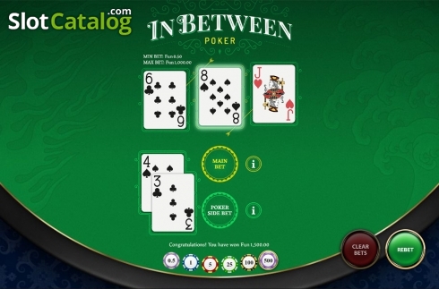 Скрин5. In Between Poker слот