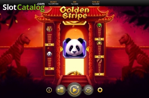 Скрин2. Golden Stripe слот