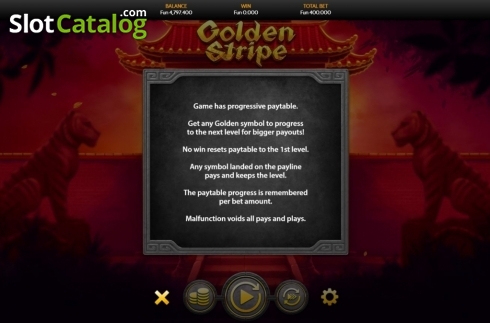 Скрин6. Golden Stripe слот