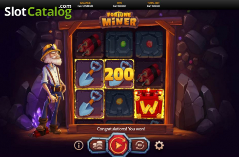 Скрин3. Fortune Miner слот