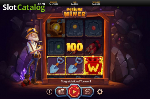 Скрин4. Fortune Miner слот