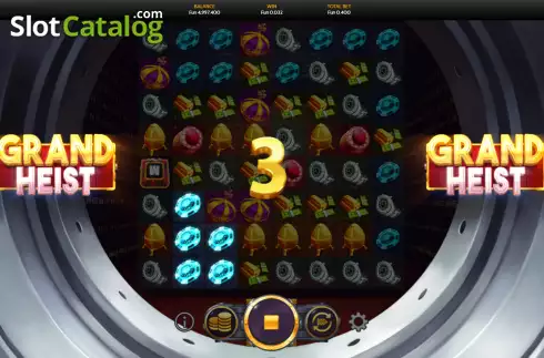 Скрин3. Grand Heist слот