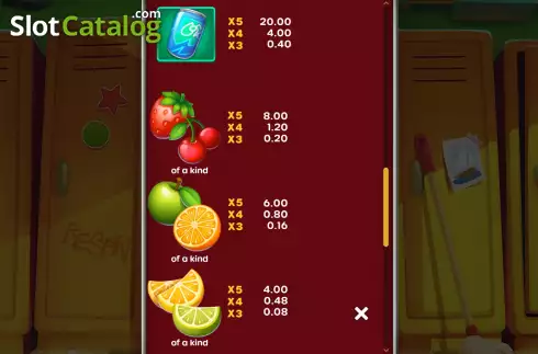 Скрин7. Snack Blast слот