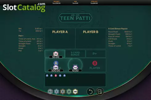 Скрин2. Teen Patti 2020 (OneTouch) слот