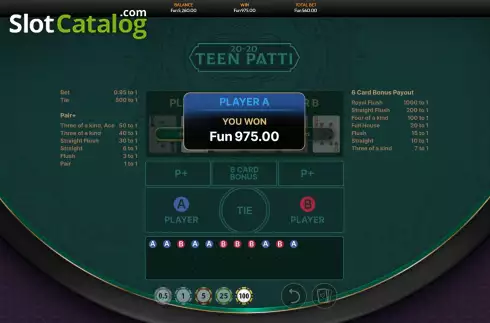Скрин4. Teen Patti 2020 (OneTouch) слот