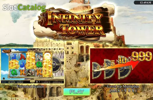Скрин2. Infinity Tower слот
