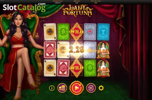 Скрин5. Lady Fortuna слот