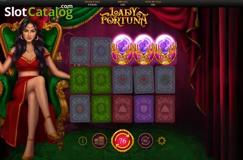 Скрин8. Lady Fortuna слот
