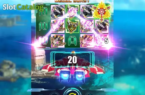 Скрин7. Raiden Medal Burst слот