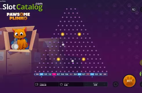 Скрин3. Pawsome Plinko слот