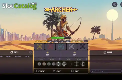 Скрин2. Archer (OneTouch) слот