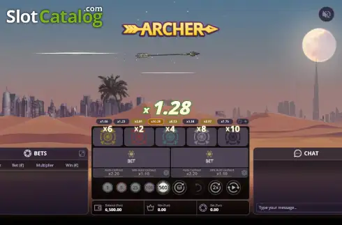 Скрин3. Archer (OneTouch) слот
