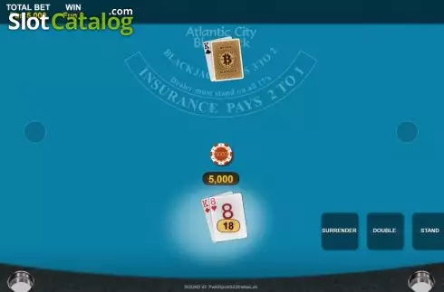 Скрин2. High Roller Atlantic City Blackjack слот