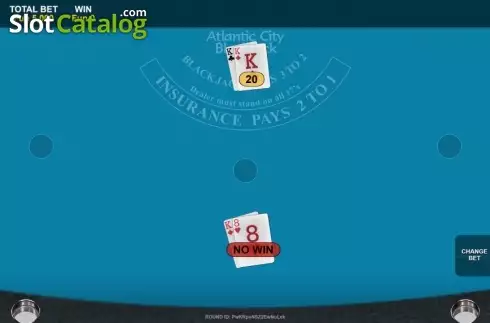 Скрин3. High Roller Atlantic City Blackjack слот