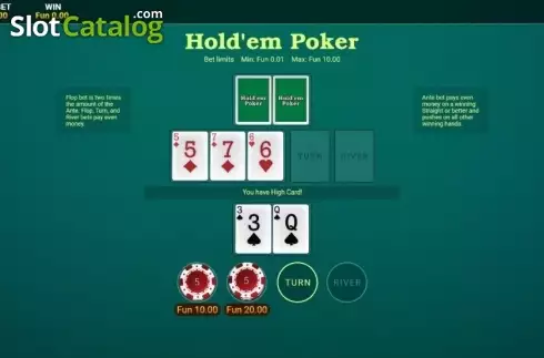 Скрин2. Satoshi Texas Hold'em Poker (OneTouch) слот