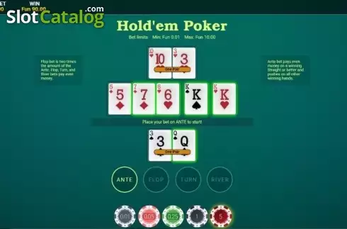 Скрин3. Satoshi Texas Hold'em Poker (OneTouch) слот