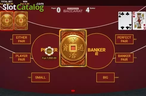 Скрин2. High Roller Baccarat No commission слот