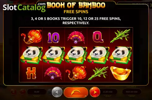 Скрин7. Book of Bamboo слот