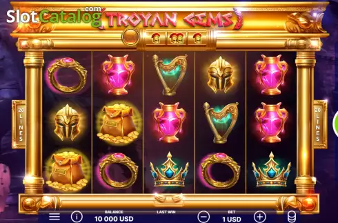 Скрин3. Troyan Gems слот